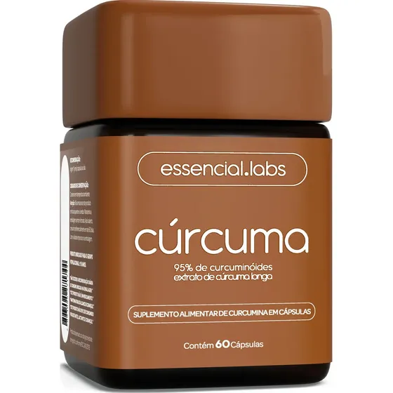 Cúrcuma Pura - Fórmula Com Máxima Concentração E Biodisponibilidade - 60 Doses Sem Sabor