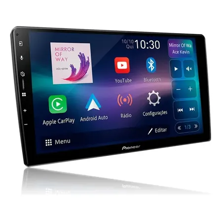 Multimídia Pioneer 9'' Dmh-ap6650bt Android Auto Carplay