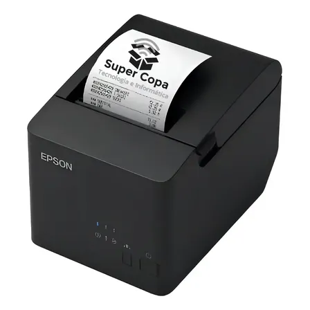 Impressora Epson Tm-t20x Usb E Serial Preto