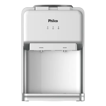 Bebedouro Philco 20 Litros Pbe18 Água Natural E Gelada Prateado 220v