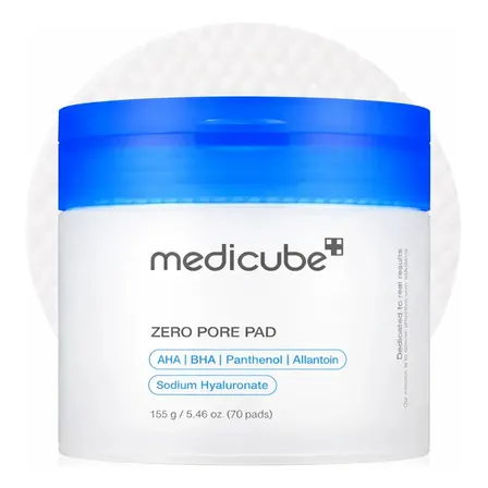 Medicube Zero Pore Pad 2.0 - 70 Almofadas Tônicas Faciais Momento de Aplicação Dia/Noite Tipo De Pele Todo Tipo De Pele
