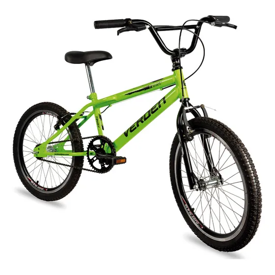 Bicicleta Bmx Infantil Verden Trust Aro 20 Com Aros Aero Cor Verde Neon Tamanho do quadro Único