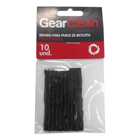 Reparo Gear Clean Macarrão Tubeless 10 Unid Refil Pneu Mtb