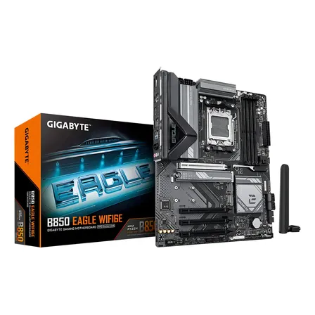 Placa-mãe Gigabyte B850 Eagle Wifi6e Am5 Ddr5 3x M.2 Atx Preto