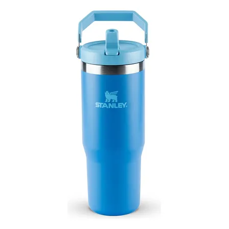 Garrafa Térmica Stanley Flip Straw Hidratação 887ml Azul