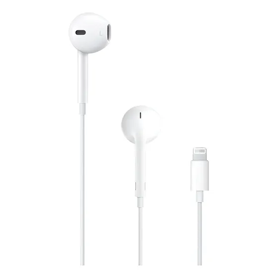 Fone de Ouvido Apple EarPods Intra-Auricular com Conector Lightning Branco