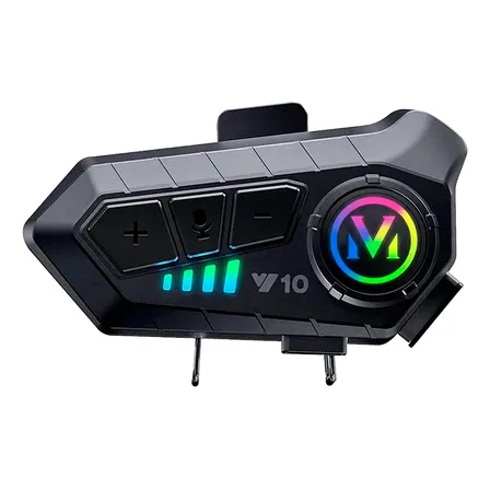 Fone De Ouvido Voren Bluetooth Headset Rgb Para Capacete Sem Fio