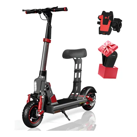 Honeywhale C1 Patinete Elétrico Adulto, 980w Scooter Eletrica, 45km/h Velocidade Máxima, 40 Km De Autonomia, Honey Whale Patinete Juvenil Dobrável Com Modo De Cruzeiro, Cor Vermelho