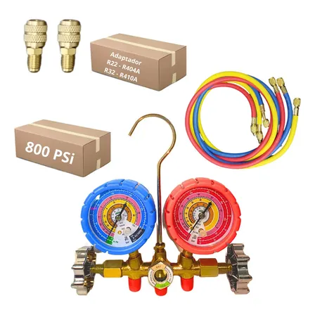 Manifold Ar Condicionado Split R12 R22 R404a R134a 90cm