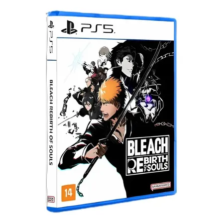 Bleach Rebirth of Souls PS5 Edição Standard Jogo Físico Luta Online/Offline