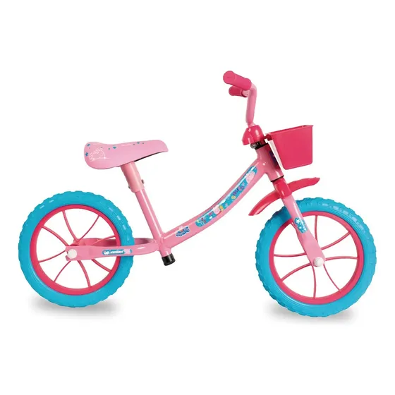 Bicicleta De Equilibrio Sem Pedais Verden Peppa Rosa Tamanho do quadro Único