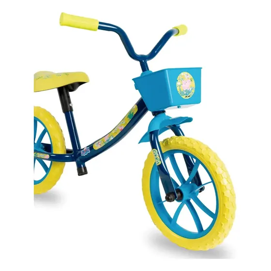 Bicicleta De Equilibrio Sem Pedais Verden Peppa George Azul Tamanho do quadro Único