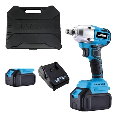 Chave De Impacto Gamma 320nm Bateria Carregador Maleta