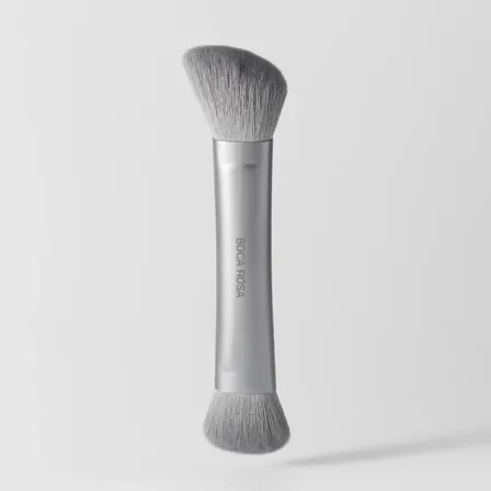 Pincel Duo 1 Boca Rosa Beauty Cinza