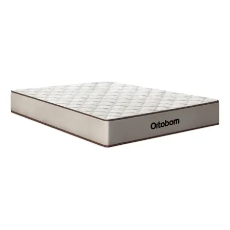 Colchão Casal De Espuma D60 Ortobom Force Dream Double Face Cor Bege