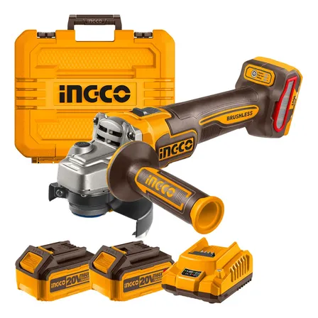 Esmerilhadeira Angular Brushless 4.1/2 Cagli271532-9 Ingco Cor Amarelo