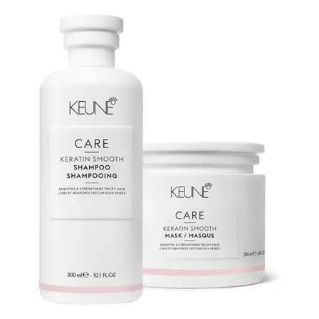 Kit Keune Care Keratin Smooth Shampoo Mask (2 Produtos)