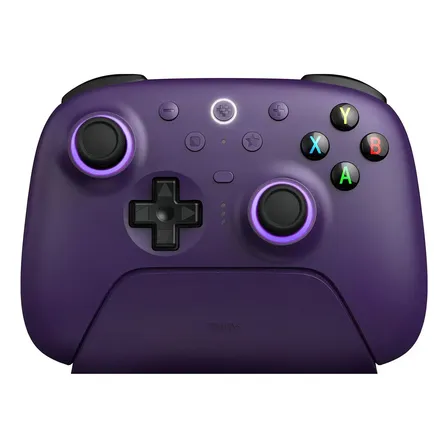 Controle Sem Fio 8bitdo Ultimate 2 Gatilhos Hall Tmr Pro Cor Violeta