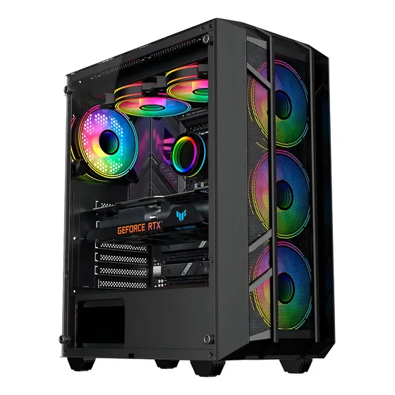 Gabinete Gamer Kalkan Alfern Klk00034 Preto