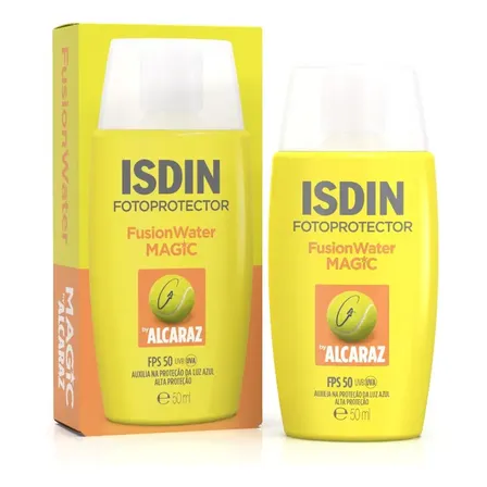 ISDIN Protetor Solar Facial Fusion Water Magic by Alcaraz FPS 50 - 50ml