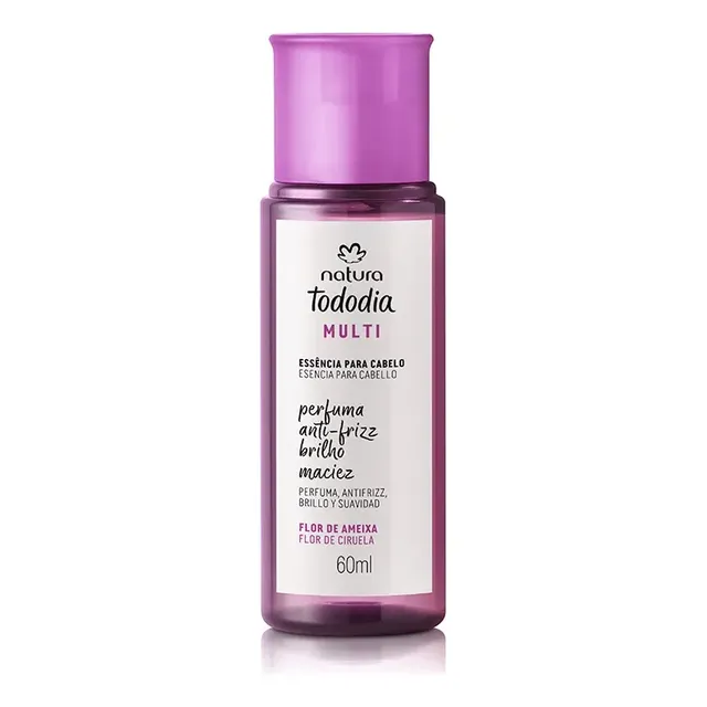 Essência Para Cabelos Natura Tododia Flor De Ameixa 60ml
