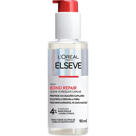 Leave-in Elseve Bond Repair Reparação Molecular Com Proteção Térmica 90 Ml
