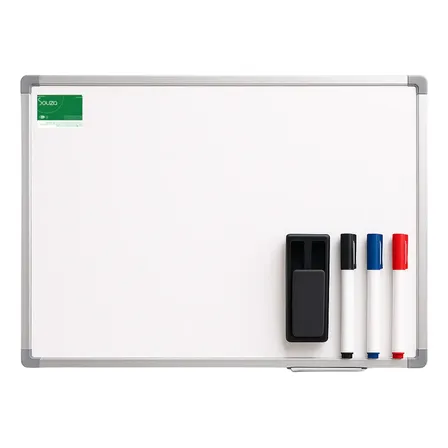 Lousa Quadro Branco 90x60 Souza Com Apagador E 3 Marcadores