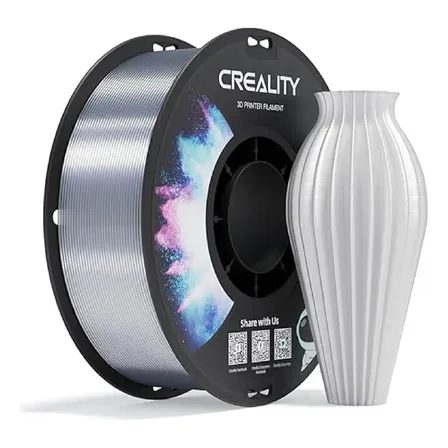 Filamento Creality Petg - 1 kg - 1,75 mm para impressão 3D em cores transparentes