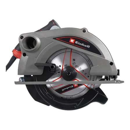 Serra Circular Einhell Tc-cs 1410 1410w 190mm Corte Preciso Cinza/vermelho 220v 60