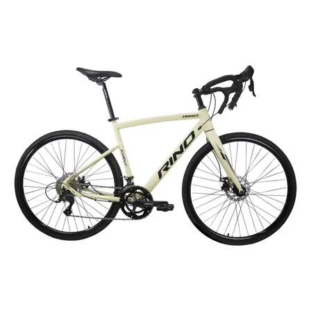 Bicicleta Aro 700 Rino Gravel 18v Aluminio Cor Branco Navajo Tamanho Do Quadro 56 Cm