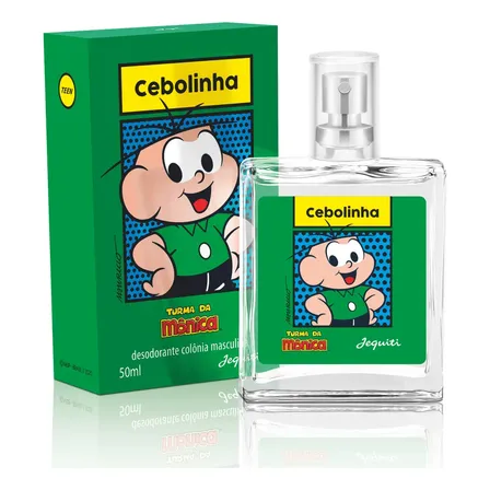 Perfume Cebolinha Deo Colônia Jequiti 50ml - Embalagem Vidro Turma Da Mônica