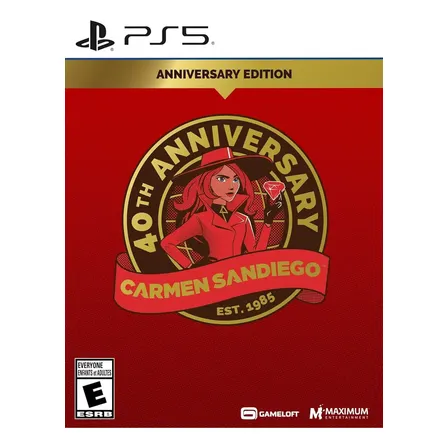 Carmen Sandiego 40th Anniversary Edition Ps5