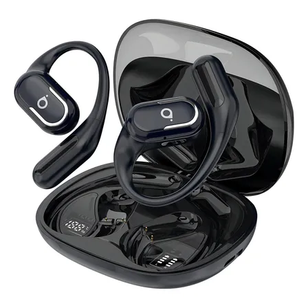 Fone de Ouvido Esportivo Basike TWS Com Bluetooth 6.0 e Bateria de 60h