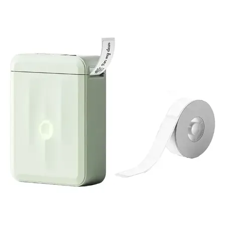 Impressora Etiqueta Niimbot D110 Bluetooth + 1 Rolo Cor Verde-claro 127/220v