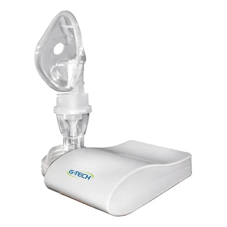 Inalador Nebulizador Compressor G-Tech DC1 Silencioso Bivolt Portátil