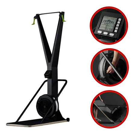 Skierg Air Ski Simulador Profissional 10 Níveis Academia Cor Preto