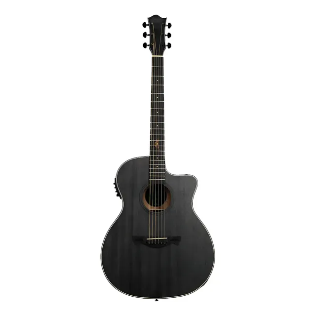 Violão Tagima Og33 Cacau Santos Preto Destro Grand Auditorium