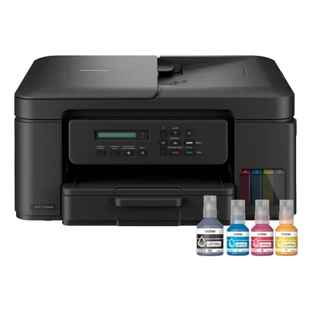 Impressora Multifuncional Colorida Brother Dcp-t730w Wi-fi Preto