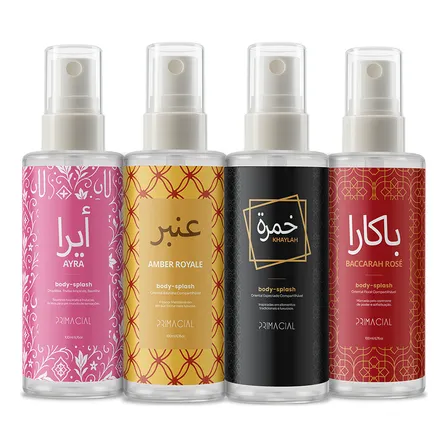 Perfumes Body Splash Linha Árabe 100ml By Primacial