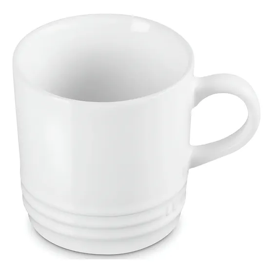 Caneca de Cerâmica Le Creuset 200ml Branca para Café