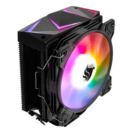 Cooler para Processador Pichau Falcon Preto ARGB 120mm com TDP 180W