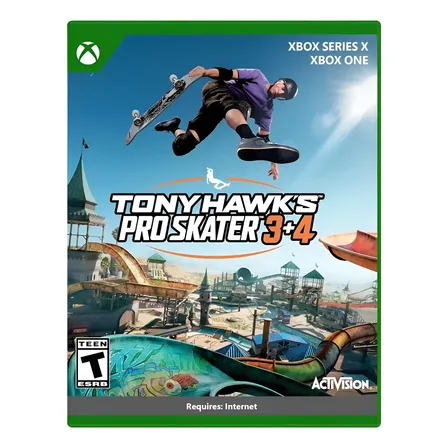 Tony Hawk's Pro Skater 3 + 4 Xbox One/series X Jogo Físico