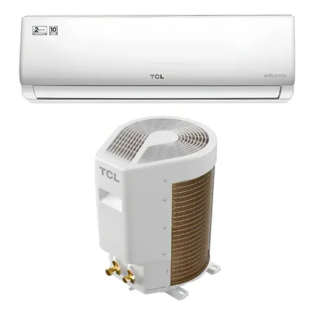 Ar-condicionado Split Inverter Tcl Elite Gv De 9000 Btu Unidade Externa Branca Branco 220v