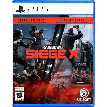 Rainbow Six Siege X Elite Edition Ps5 Midia Fisica