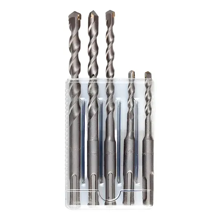 Jogo De Brocas Sds Plus Makita D-61678 Para Concreto, Alvenaria E Pedra 5 Peças