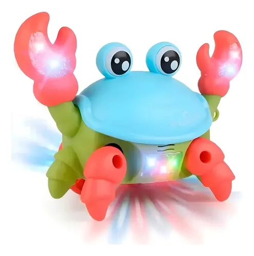 Caranguejo Fujão Bebê Brinquedo Interativo Infantil