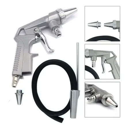 Pistola Jato de Areia Fasttool Sucção Rosca 1/4 NPT 90 PSI