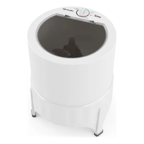 Tanquinho/lavadora Semiautomática Mueller Plus 4,5kg Cor Branco 127v