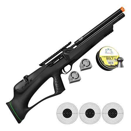 Carabina Pcp Pressão T-rex Bullpup Válvula Reguladora 5,5mm Preto 5.5 Mm