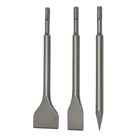 Kit Talhadeira Ponteiro Sds-plus Aço Temperado Idea Para Martelo